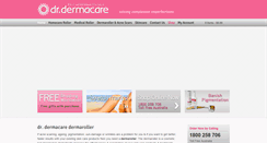 Desktop Screenshot of dermaroller.com.au
